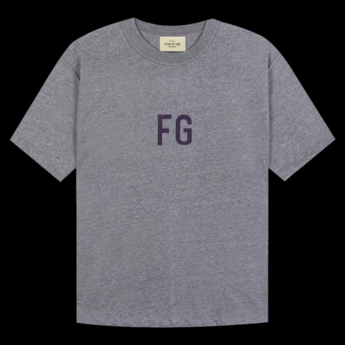 FOG FEAR OF GOD gray loose T-shirt