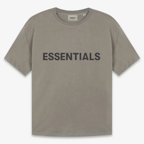 FOG Fear of God 20 Reunion Line short -sleeved loose ESSENTIALS letters T -shirt Carbon gray