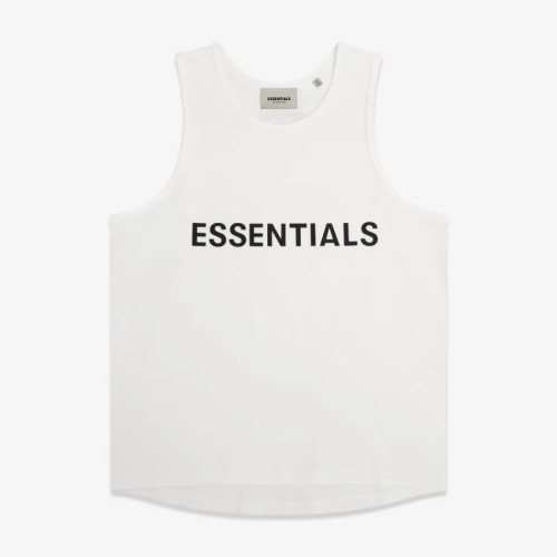 FOG FEAR OF GOD vest ESSENTIALS casual loose bottoming shirt white