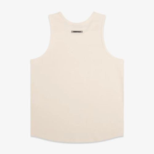 FOG FEAR OF GOD vest ESSENTIALS casual loose bottoming shirt off white