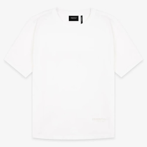 FOG Fear of God Reunion Line Los Angeles reflective short -sleeved ESSENTIALS loose T -shirt white