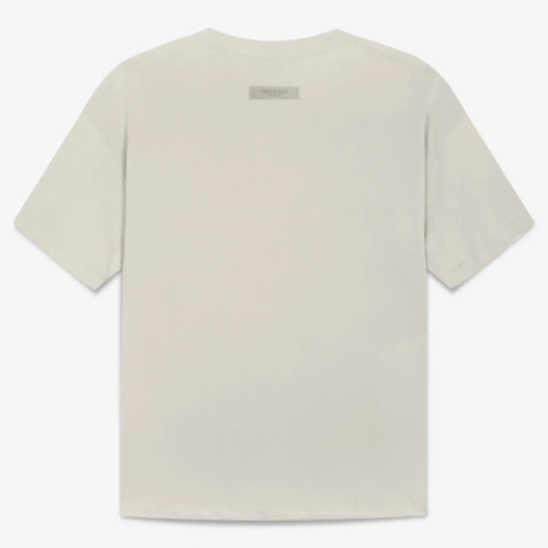 FOG Fear of God 22 replica dual -hushed short -sleeved ESSENTIALS T -shirt wheat-colored