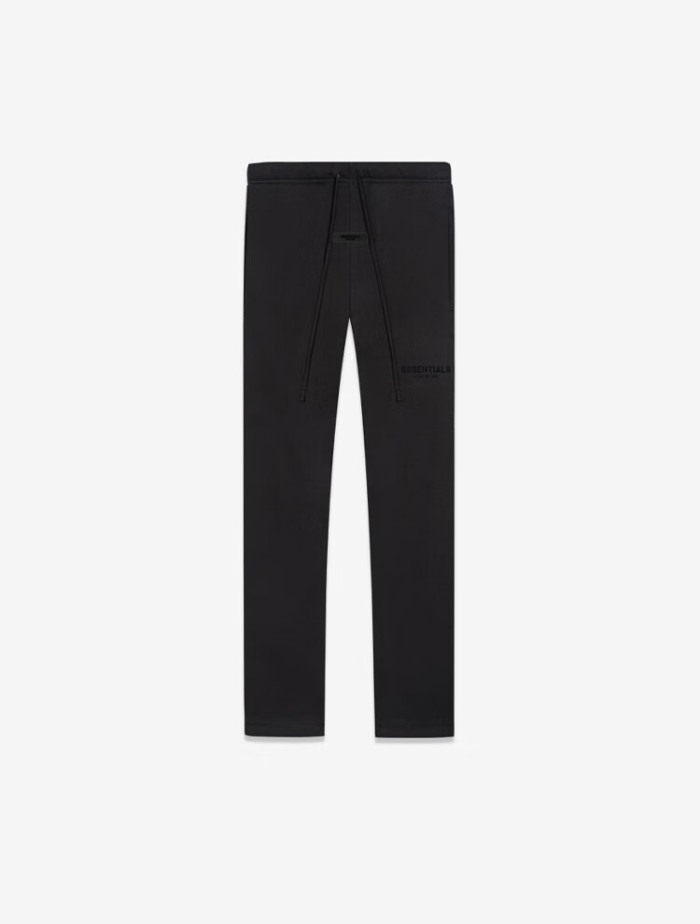 FEAR OF GOD ESSENTIALS Multi-stitch small label flocked straight trousers