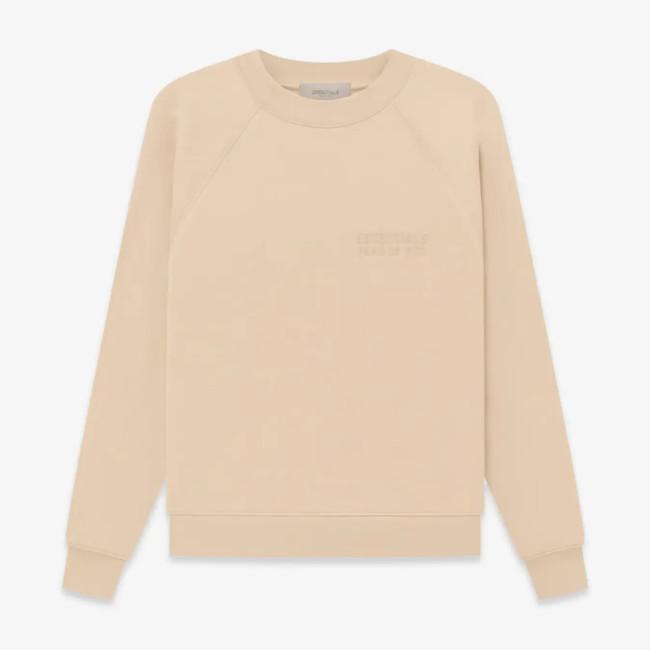 FOG FEAR OF GOD ESSENTIALS double line 23 letters simple round neck sweatshirt