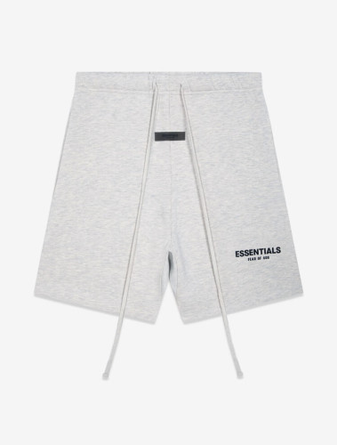 FEAR OF GOD ESSENTIALS Double stitched small label flocking shorts