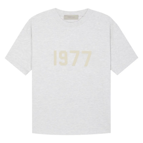 FOG Fear of God 22 Reunion Line 1977 short -sleeved Essentials casual T -shirt light grey