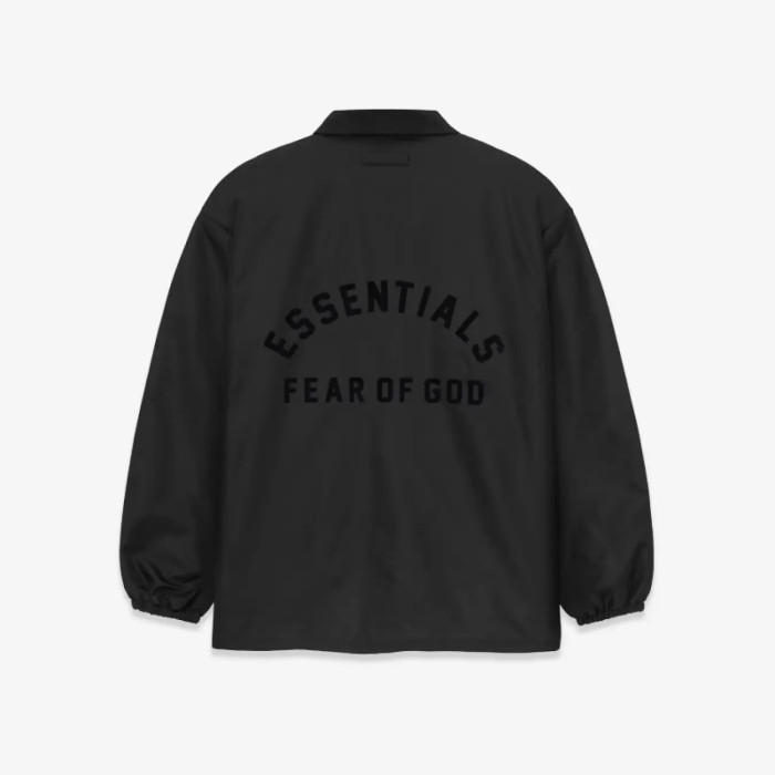 FOG FEAR OF GOD 23 double line semi-arc coach jacket ESSENTIALS retro jacket