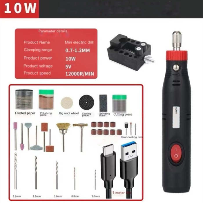 Mini electric drill