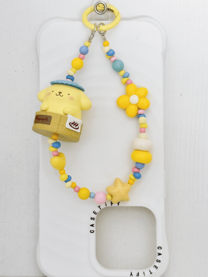 Handmade Acrylic Charm Phone Strap Sanrio