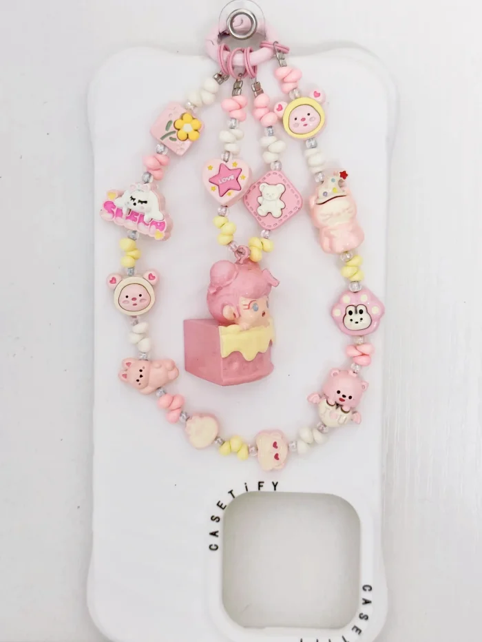 Handmade Alloy Charm Phone Strap Zoraa