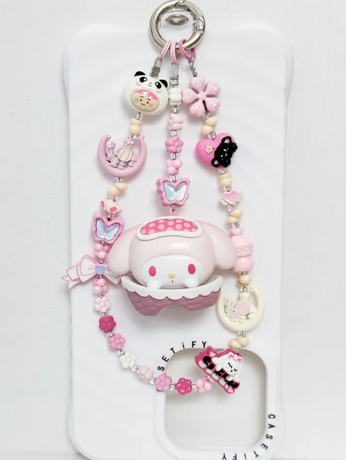 Handmade Alloy Charm Phone Strap Melody