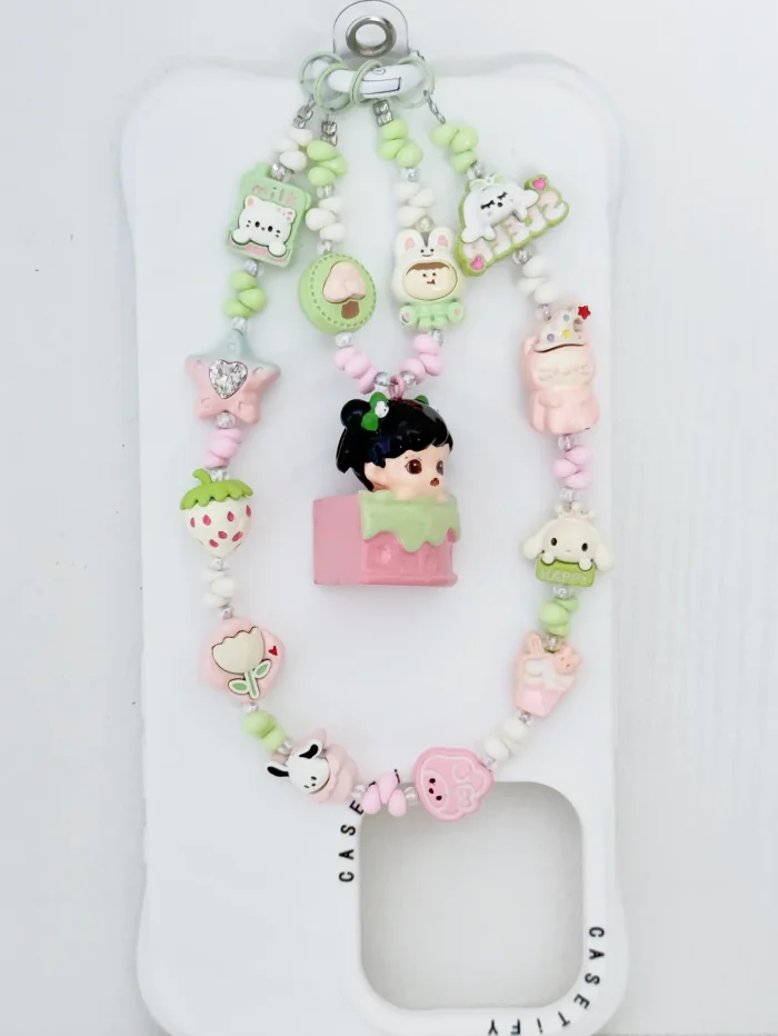 Handmade Alloy Charm Phone Strap Zoraa