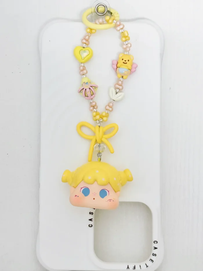Handmade Alloy Charm Phone Strap Qoqo