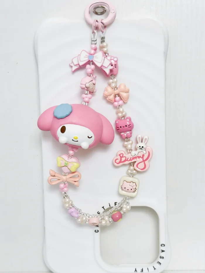 Handmade Alloy Charm Phone Strap Melody