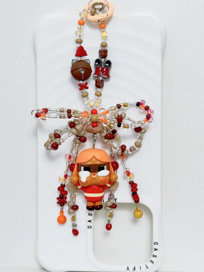 Handmade Alloy Charm Phone Strap Crybaby