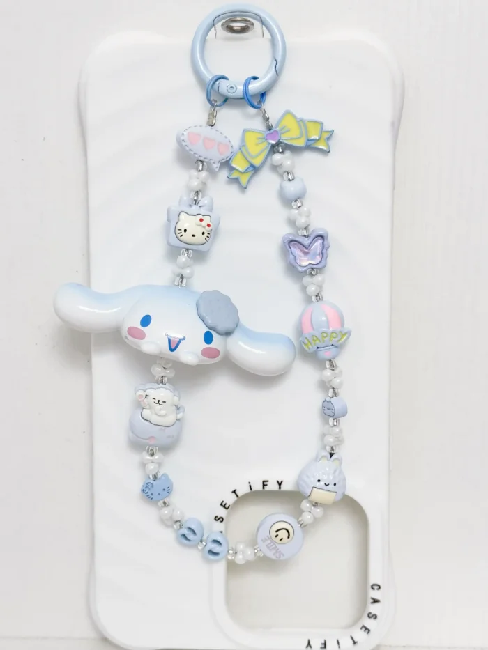 Handmade Alloy Charm Phone Strap Cinnamoroll