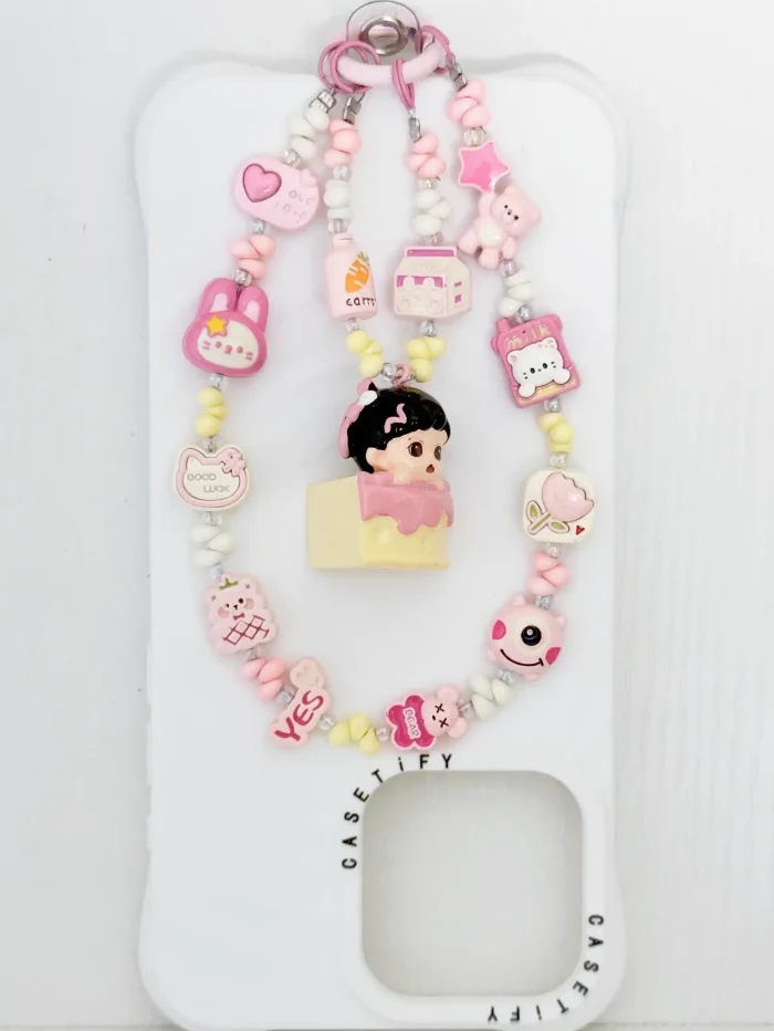 Handmade Alloy Charm Phone Strap Zoraa