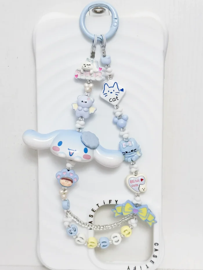 Handmade Alloy Charm Phone Strap Cinnamoroll