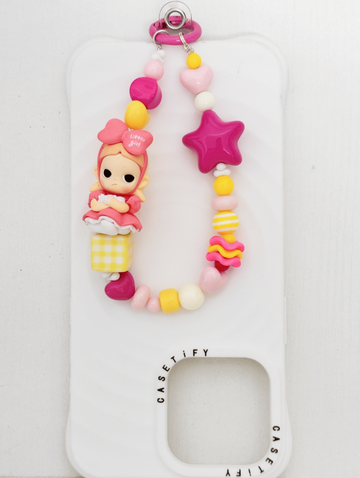 Handmade Acrylic Charm Phone Strap