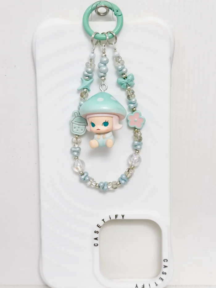Handmade Alloy Charm Phone Strap Molly