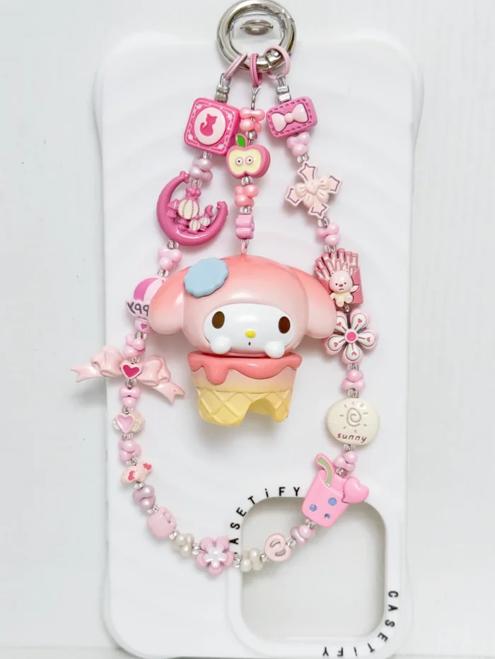 Handmade Alloy Charm Phone Strap Melody