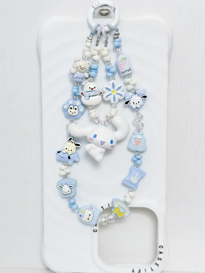 Handmade Alloy Charm Phone Strap Cinnamoroll