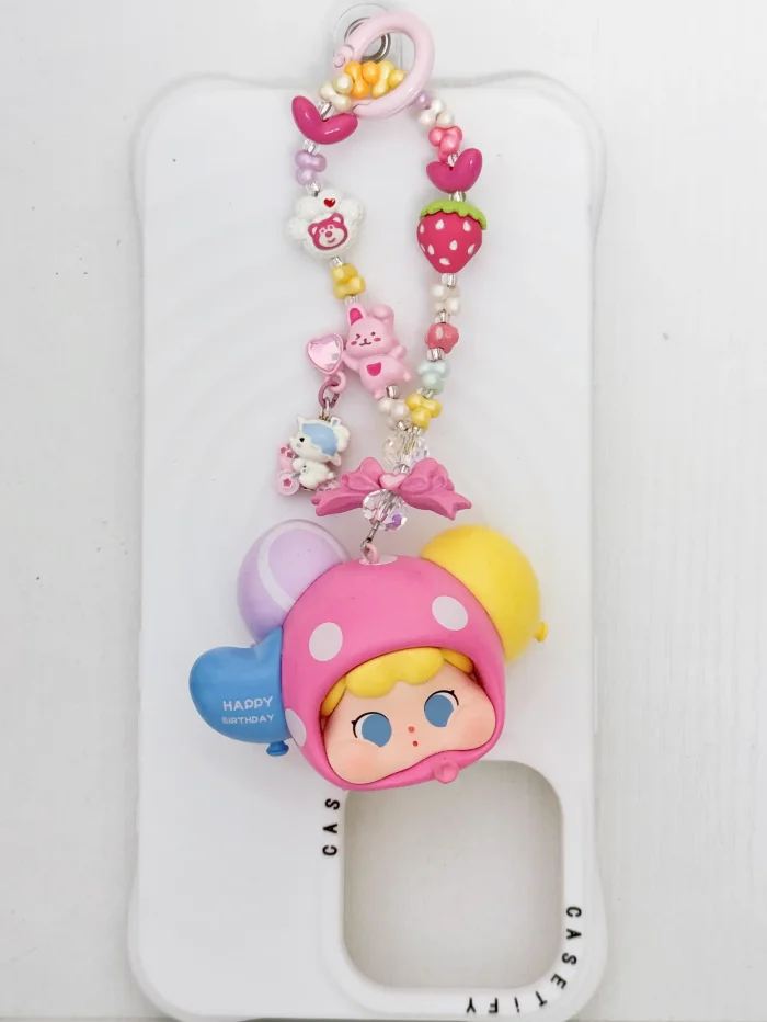 Handmade Alloy Charm Phone Strap Qoqo