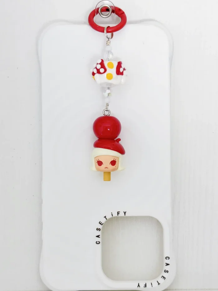 Handmade Alloy Charm Phone Strap Molly