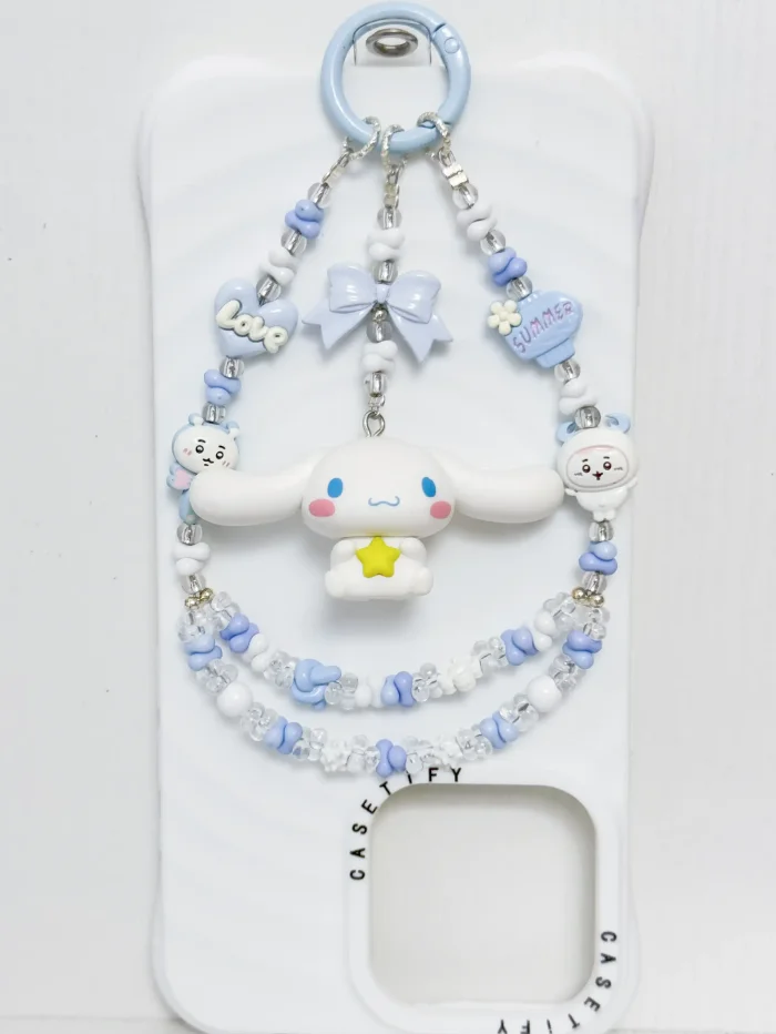 Handmade Alloy Charm Phone Strap Cinnamoroll