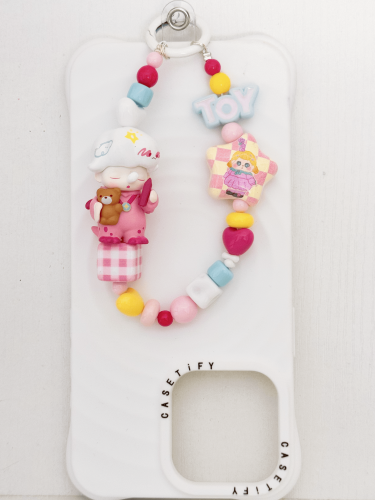 Handmade Acrylic Charm Phone Strap
