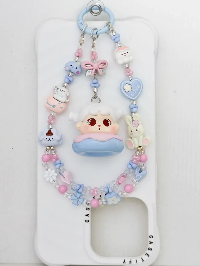 Handmade Alloy Charm Phone Strap Qoqo