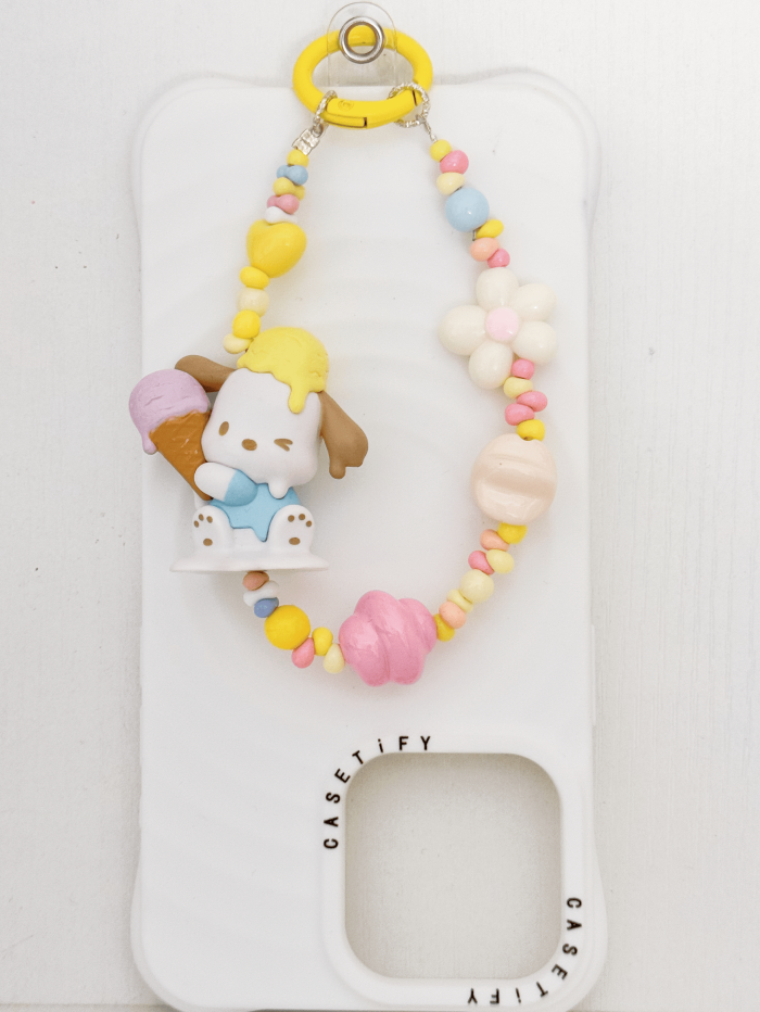 Handmade Acrylic Charm Phone Strap Sanrio