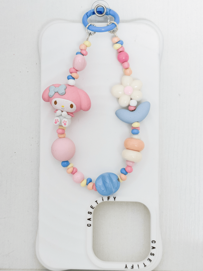 Handmade Acrylic Charm Phone Strap Sanrio