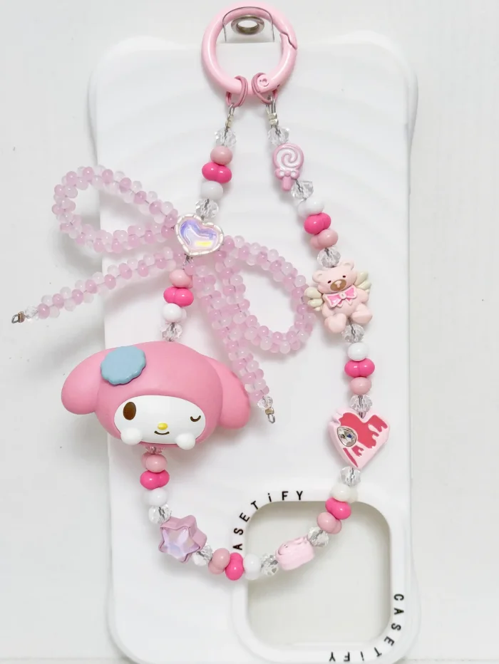 Handmade Alloy Charm Phone Strap Melody