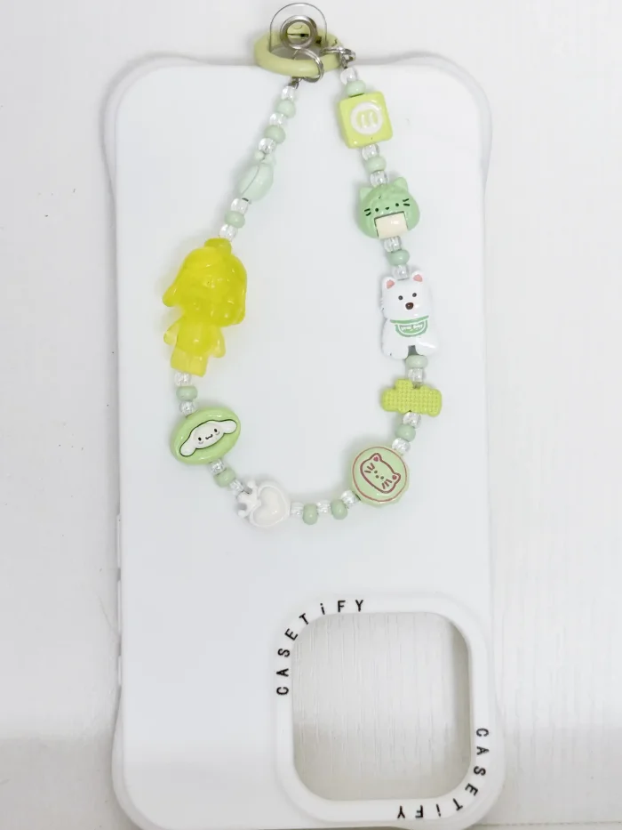 Handmade Alloy Charm Phone Strap Crybaby