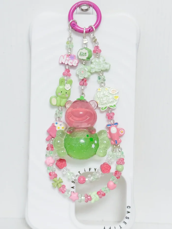 Handmade Alloy Charm Phone Strap