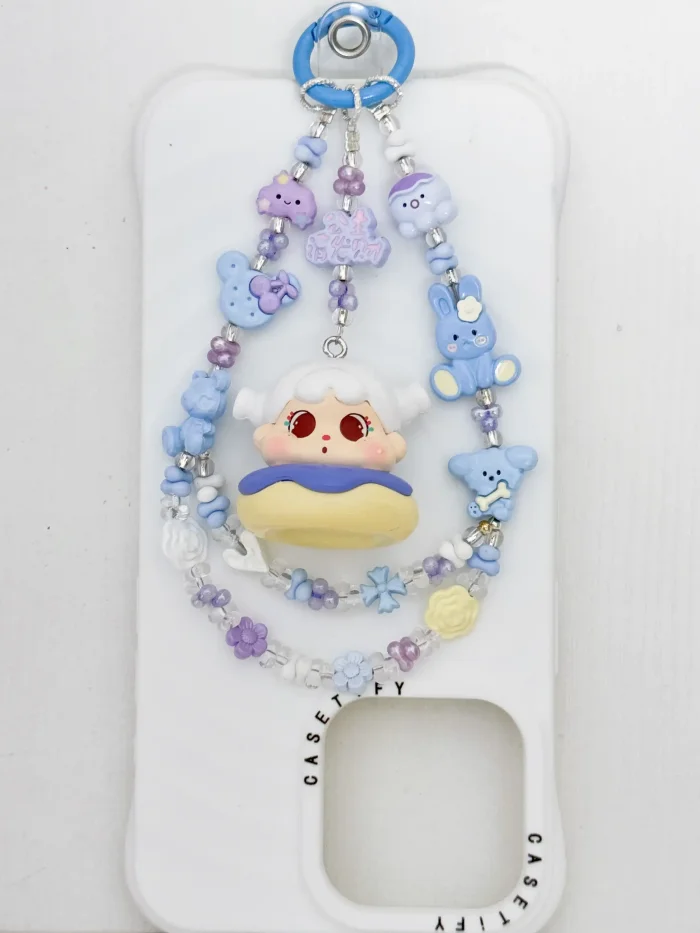 Handmade Alloy Charm Phone Strap Qoqo