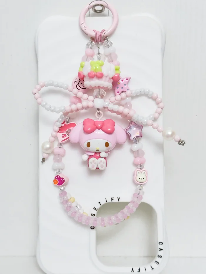 Handmade Alloy Charm Phone Strap Melody