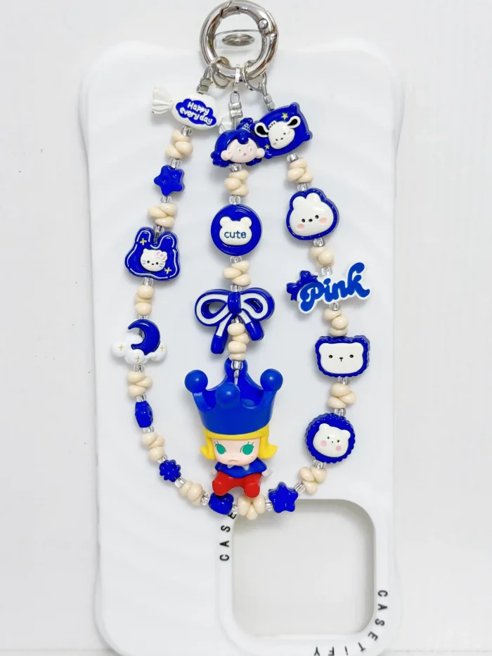 Handmade Alloy Charm Phone Strap Molly