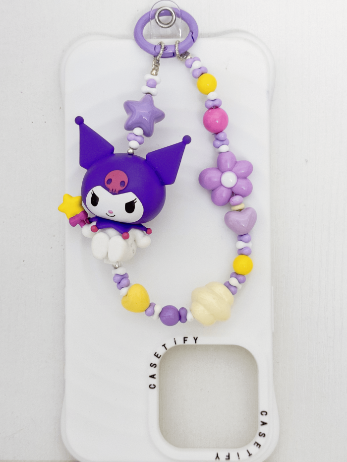 Handmade Acrylic Charm Phone Strap Sanrio