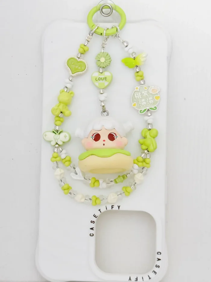 Handmade Alloy Charm Phone Strap Qoqo