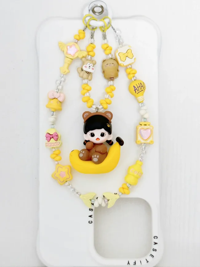 Handmade Alloy Charm Phone Strap Zoraa