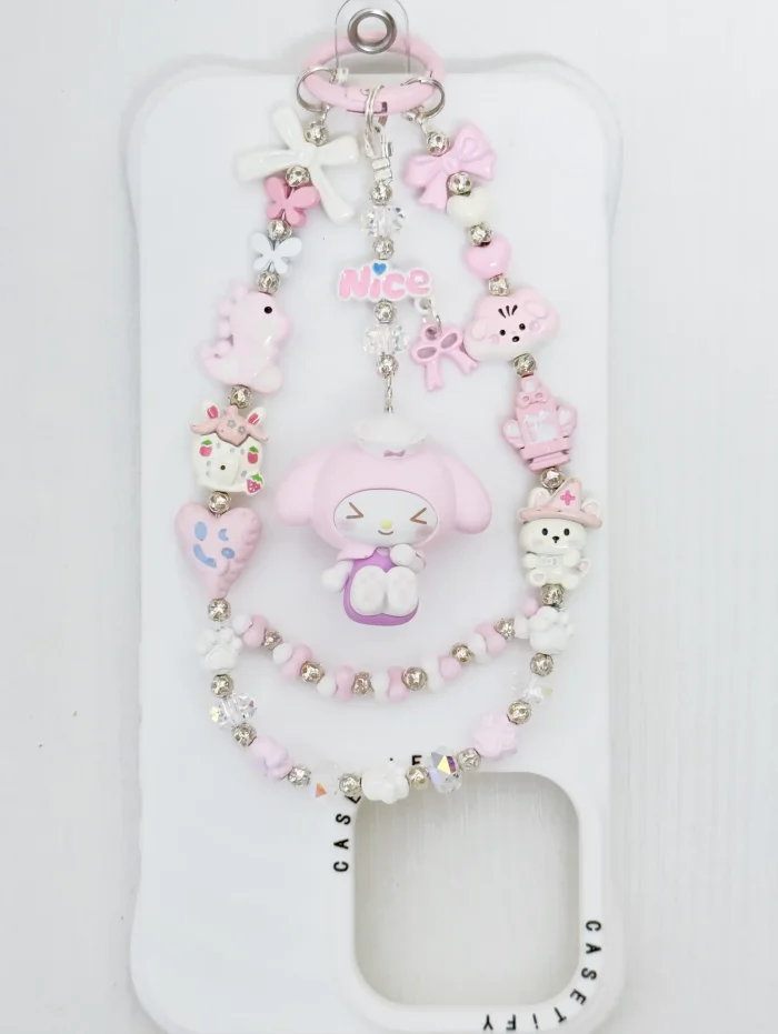 Handmade Alloy Charm Phone Strap Melody