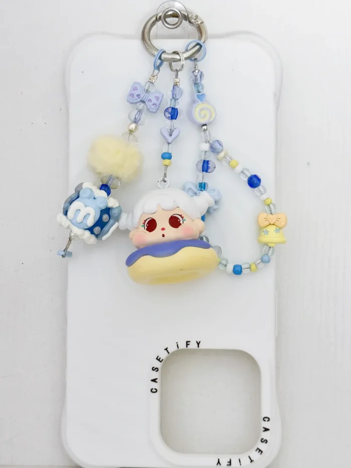Handmade Alloy Charm Phone Strap Qoqo