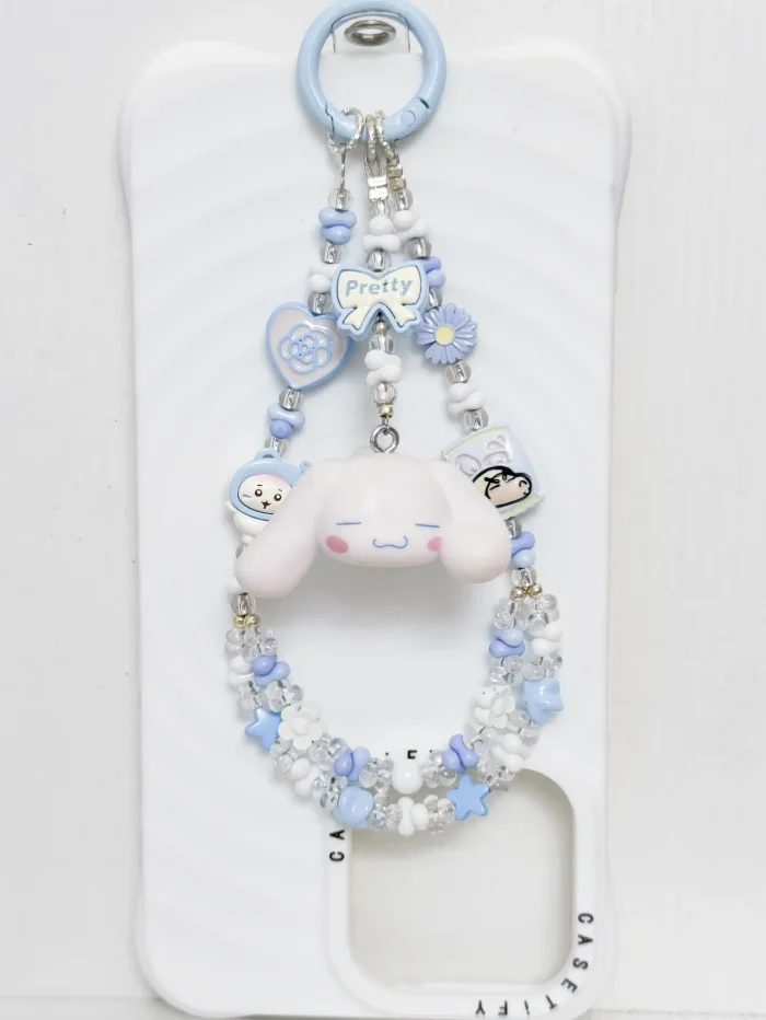 Handmade Alloy Charm Phone Strap Cinnamoroll