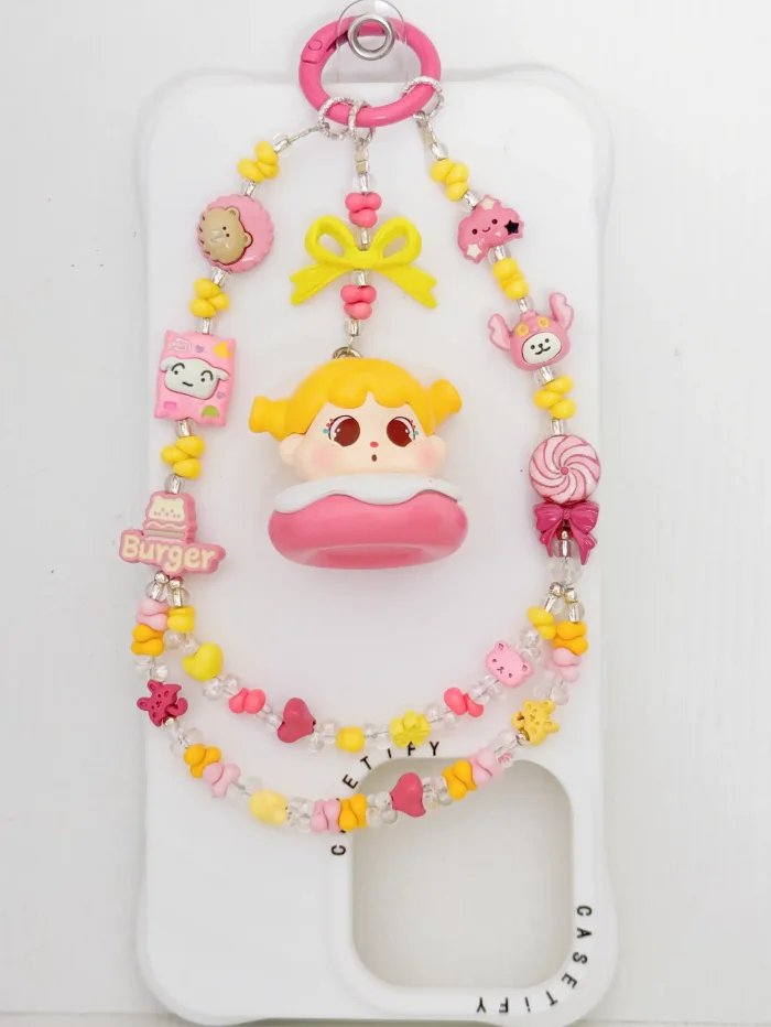 Handmade Alloy Charm Phone Strap Qoqo