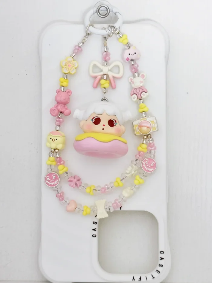 Handmade Alloy Charm Phone Strap Qoqo