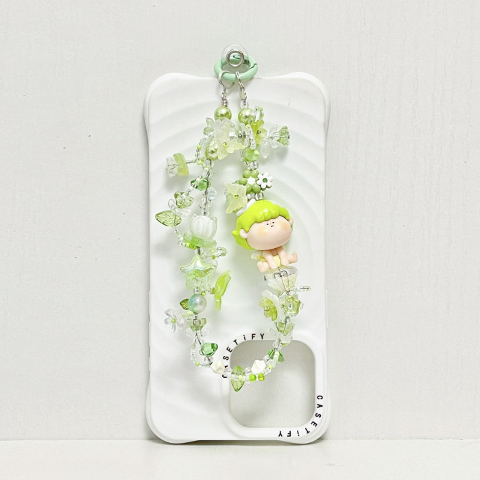Handmade  Crystal Glass Charm Phone Strap AMLLS