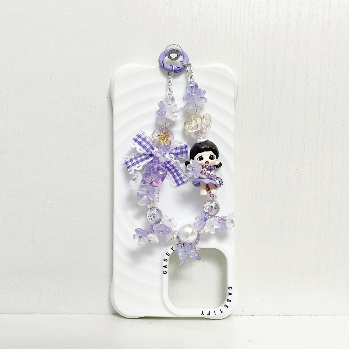 Handmade  Crystal Glass Charm Phone Strap Zoraa
