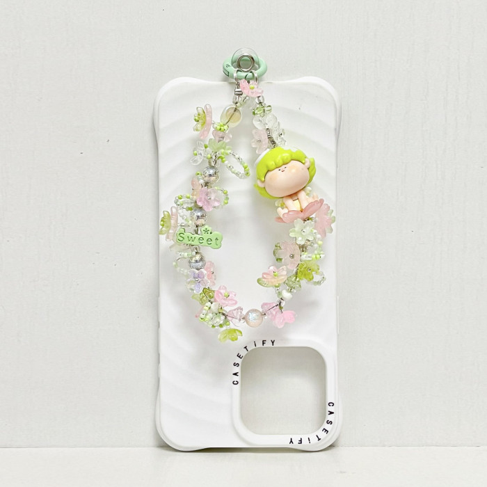 Handmade  Crystal Glass Charm Phone Strap AMLLS